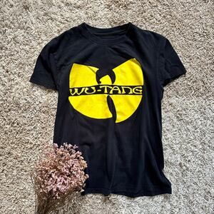 Wu-Tang Clan Rap Black Tee Big Graphic Logo Music Men’s Size L